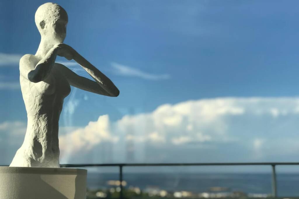 Donna Alba Seaview Penthouse, Casa Ta De Pe Plaja Lägenhet Neptun Exteriör bild