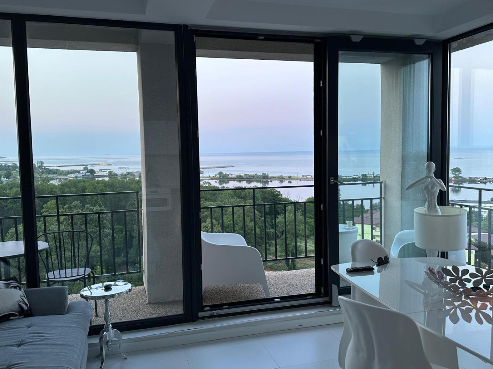 Donna Alba Seaview Penthouse, Casa Ta De Pe Plaja Lägenhet Neptun Exteriör bild