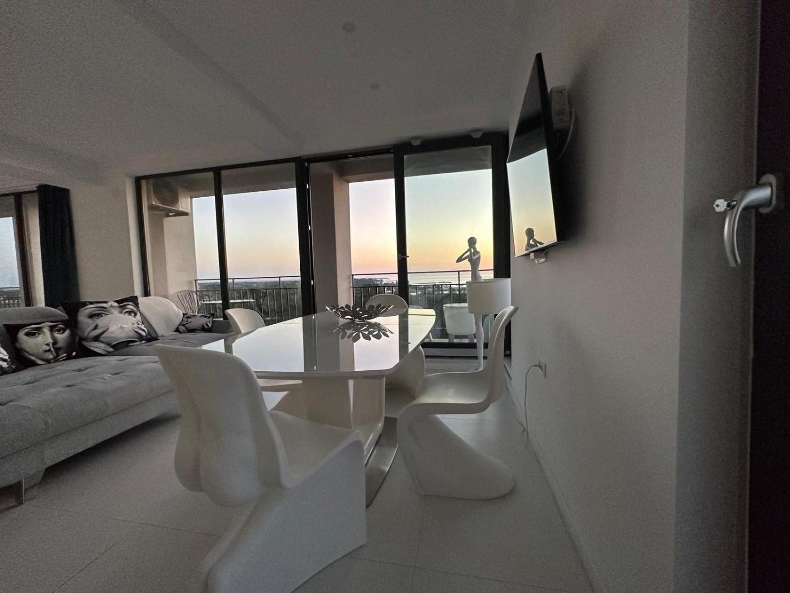 Donna Alba Seaview Penthouse, Casa Ta De Pe Plaja Lägenhet Neptun Exteriör bild