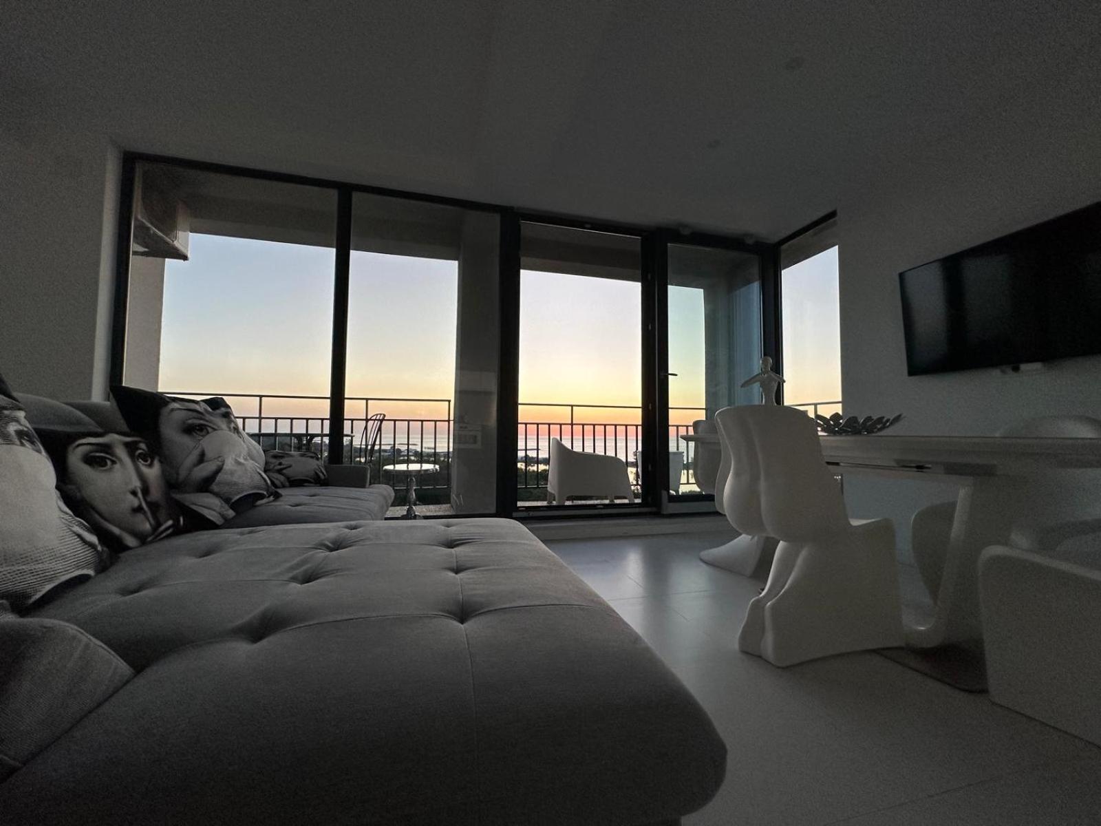 Donna Alba Seaview Penthouse, Casa Ta De Pe Plaja Lägenhet Neptun Exteriör bild