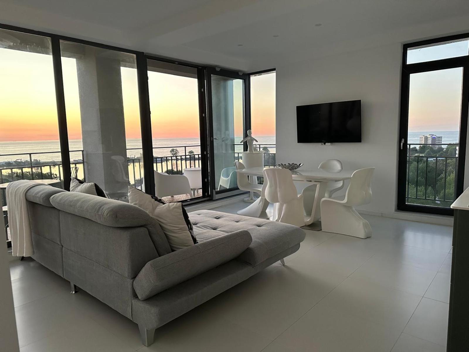Donna Alba Seaview Penthouse, Casa Ta De Pe Plaja Lägenhet Neptun Exteriör bild